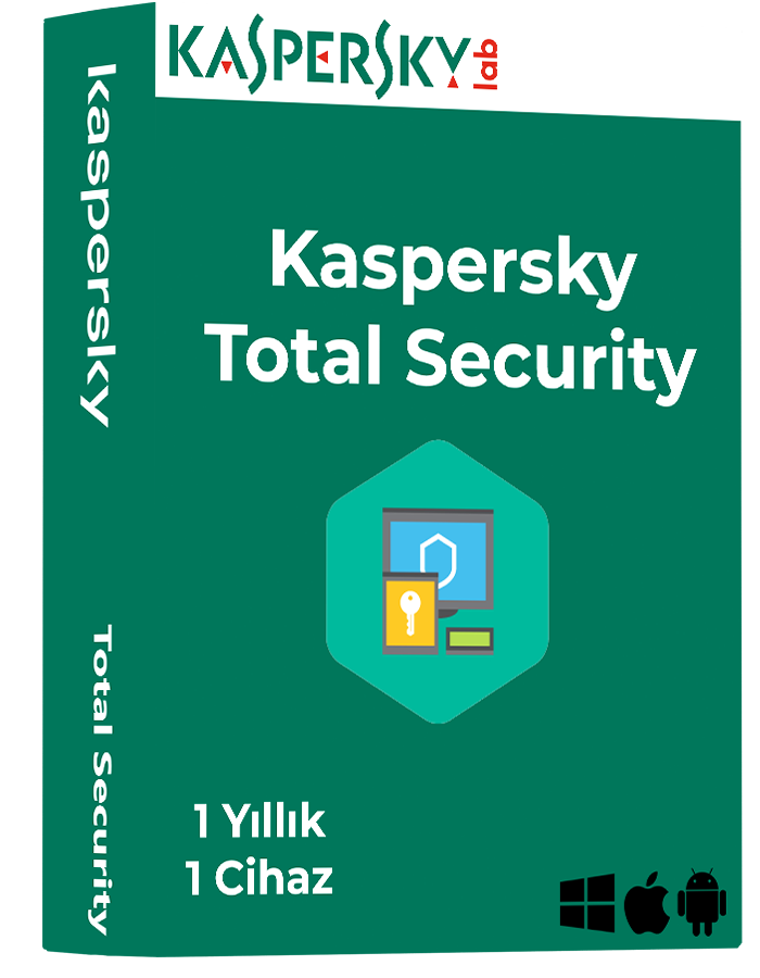 Kaspersky Total Security – 1 Yıllık Lisans