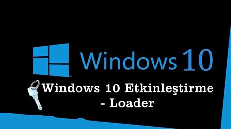 Windows 10 Etkinleştirme